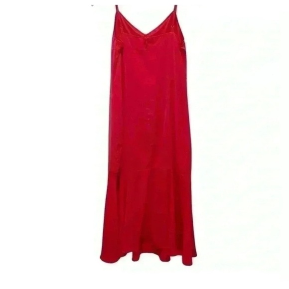 Lulus Vibrant Red Slip Dress - Picture 2 of 7
